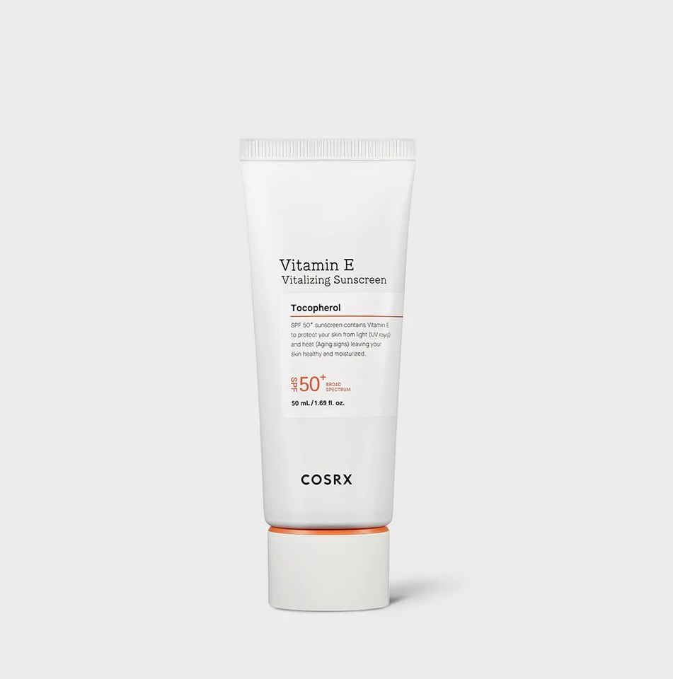 COSRX Vitamin E Vitalizing Sunscreen SPF 50+ 50ml Bebehome.mk